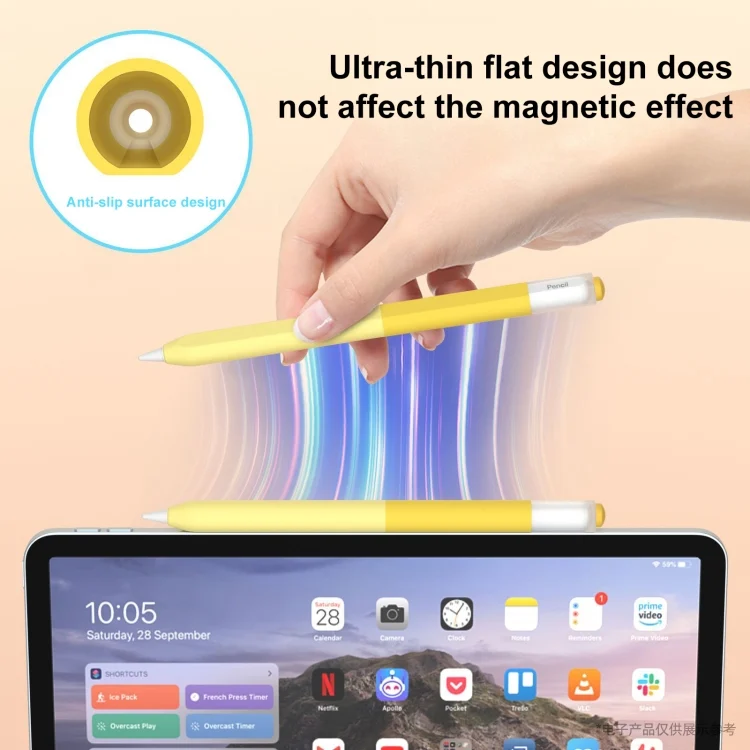EDA0068126_B3.webp Gradient Silicone Stylus Protective Case, For Apple Pencil USB-C - Image 4