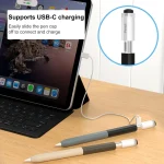 Gradient Silicone Stylus Protective Case, For Apple Pencil USB-C - Image 5