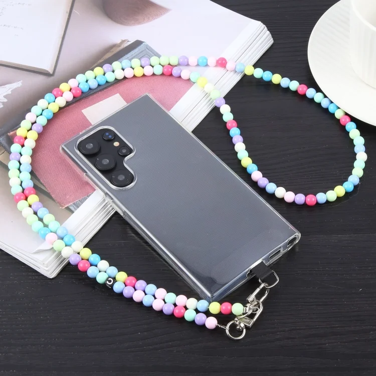 EDA0068605_2.webp Mobile Phone Anti-lost Dazzling Crossbody Colorful Long Bead Chain - Image 4