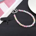 Mobile Phone Anti-lost Dazzling Clear Colorful Short Bead Chain - Image 3