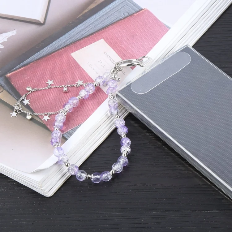 EDA0068610_B3.webp Mobile Phone Anti-lost Dazzling Color Star Short Bead Chain - Image 4