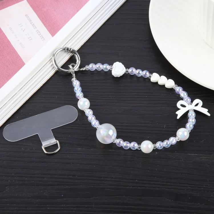 EDA0068613_B2.webp Mobile Phone Anti-lost Dazzling Colorful Pearls Short Bead Chain - Image 3