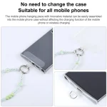 Mobile Phone Anti-lost Dazzling Colorful Pearls Short Bead Chain - Image 5