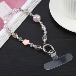 Heidi Beads Square Beads Chain Anti-lost Short Lanyard