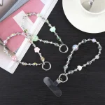 Heidi Beads Square Beads Chain Anti-lost Short Lanyard - Image 2