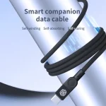 NILLKIN 100W USB-C/Type-C to USB-C/Type-C Small Magnetic Coil Fast Charging Data Cable, Length: 1m - Image 2