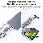 Mobile Phone Anti-lost Big Bead Nylon Long Lanyard - Image 3