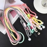 Mobile Phone Anti-lost Big Bead Nylon Long Lanyard - Image 7