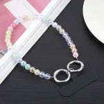 Simple Colorful Beads Chain Anti-lost Short Lanyard - Image 5