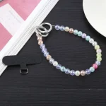 Simple Colorful Beads Chain Anti-lost Short Lanyard - Image 6