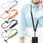 Solid Color Adjustable Mobile Phone Anti-lost Long Lanyard - Image 2