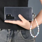 Simple Oval Shape Multicolor Beads Chain Anti-lost Short Lanyard - Image 2