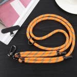 Twill Weave Adjustable Mobile Phone Anti-lost Long Lanyard - Image 5