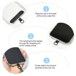8mm Adjustable Mobile Phone Anti-lost Short Lanyard - Image 3