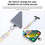 Mobile Phone Anti-lost Diamond Colored Bead Long Chain - Image 2