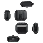 Shell Look Earbuds Box Protective Case with Security Lock, For Samsung Galaxy Buds3 - Image 2