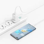 USAMS CC227 20W Fast Charging Charger Set, USB-C / Type-C to USB-C / Type-C, USB-C / Type-C to 8 Pin - Image 4