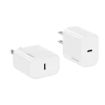 USAMS CC228 20W Fast Charging Charger Set, USB-C / Type-C to USB-C / Type-C, USB-C / Type-C to 8 Pin - Image 2