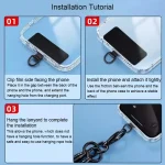 Rectangle Metal Mobile Phone Lanyard Fixing Gasket - Image 6