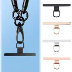 T-shape Metal Mobile Phone Lanyard Fixing Gasket - Image 2