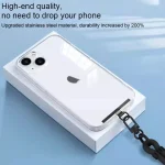 T-shape Metal Mobile Phone Lanyard Fixing Gasket - Image 3