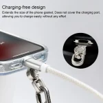 360 Degree Rotation Mobile Phone Lanyard Fixing Gasket - Image 3