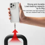 360 Degree Rotation Mobile Phone Lanyard Fixing Gasket - Image 4
