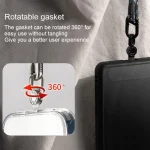 360 Degree Rotation Mobile Phone Lanyard Fixing Gasket - Image 5