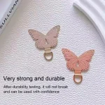 Butterfly Metal Mobile Phone Lanyard Fixing Gasket - Image 3