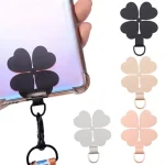 Four-leaf Metal Mobile Phone Lanyard Fixing Gasket - Image 2