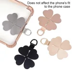 Four-leaf Metal Mobile Phone Lanyard Fixing Gasket - Image 3