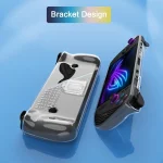 TPU Transparent Protective Case with Holder, For ASUS ROG Ally X - Image 3