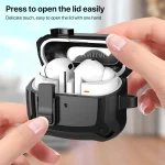 Bumblebee Earphone Protective Case with Switch & Hook, For Samsung Galaxy Buds 3 / 3 Pro - Image 4