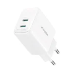 JOYROOM JR-TCF12 20W Dual USB-C / Type-C Fast Charger, JR-TCF12