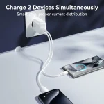 JOYROOM JR-TCF12 20W Dual USB-C / Type-C Fast Charger, JR-TCF12 - Image 3