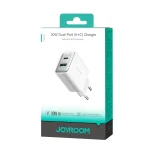 JOYROOM JR-TCF15 30W USB+USB-C / Type-C Fast Charger, EU Plug, UK Plug - Image 8
