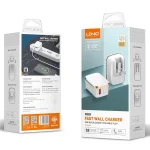 LDNIO A1204Q QC3.0 18W USB Fast Charger with 1m USB to 8 Pin Cable, EU Plug, UK Plug, US Plug - Image 9