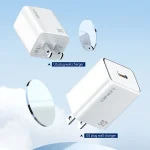 LDNIO A1508C PD30W USB-C / Type-C Fast Charger with 1m 8 Pin Cable - Image 2