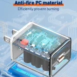 LDNIO A1508C PD30W USB-C / Type-C Fast Charger with 1m 8 Pin Cable - Image 4