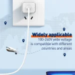 LDNIO A1508C PD30W USB-C / Type-C Fast Charger with 1m 8 Pin Cable - Image 9