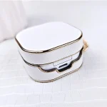 Litchi Texture Earbuds Box Leather Protective Case with Metal Bracelet, For Samsung Galaxy Buds2 / 2 Pro / Pro - Image 4
