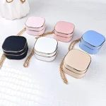Litchi Texture Earbuds Box Leather Protective Case with Metal Bracelet, For Samsung Galaxy Buds2 / 2 Pro / Pro - Image 7