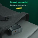 LDNIO Q367 65W GaN 3 x USB-C / Type-C Interface Charger with 1m USB-C / Type-C to USB-C / Type-C Data Cable, EU Plug, UK Plug, US Plug - Image 9