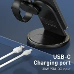LDNIO WL02 25.5W 5 in 1 MagSafe Wireless Charger with 30cm Type-C Cable - Image 11