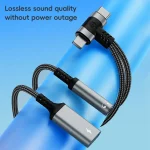 4 in 1 8 Pin / Type-C to Type-C, 3.5mm Audio Adapter Cable - Image 4