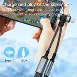 4 in 1 8 Pin / Type-C to Type-C, 3.5mm Audio Adapter Cable - Image 6