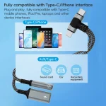 4 in 1 8 Pin / Type-C to Type-C, 3.5mm Audio Adapter Cable - Image 8