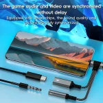 4 in 1 8 Pin / Type-C to Type-C, 3.5mm Audio Adapter Cable - Image 9