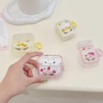 Glitter Starry Epoxy Dried Flowers Earbuds Box TPU Case, For AirPods Pro 2, For AirPods 3 - Image 6