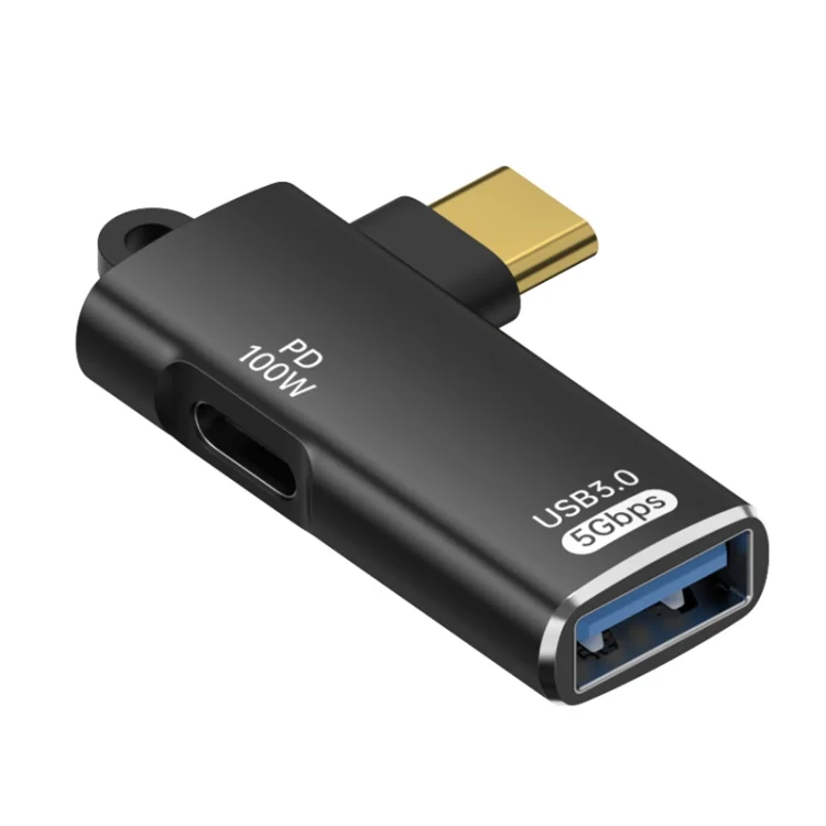 ADS-617 5Gbps PD100W USB-C / Type-C to USB OTG Adapter, ADS-617